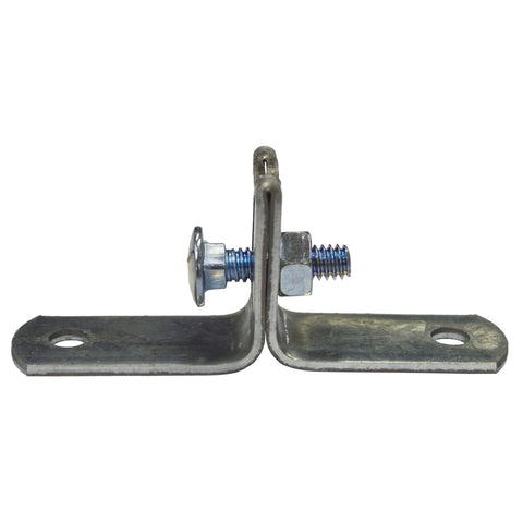 Kinetic Stand Off Saddle Clips, Galvanised Iron - 2 Pack