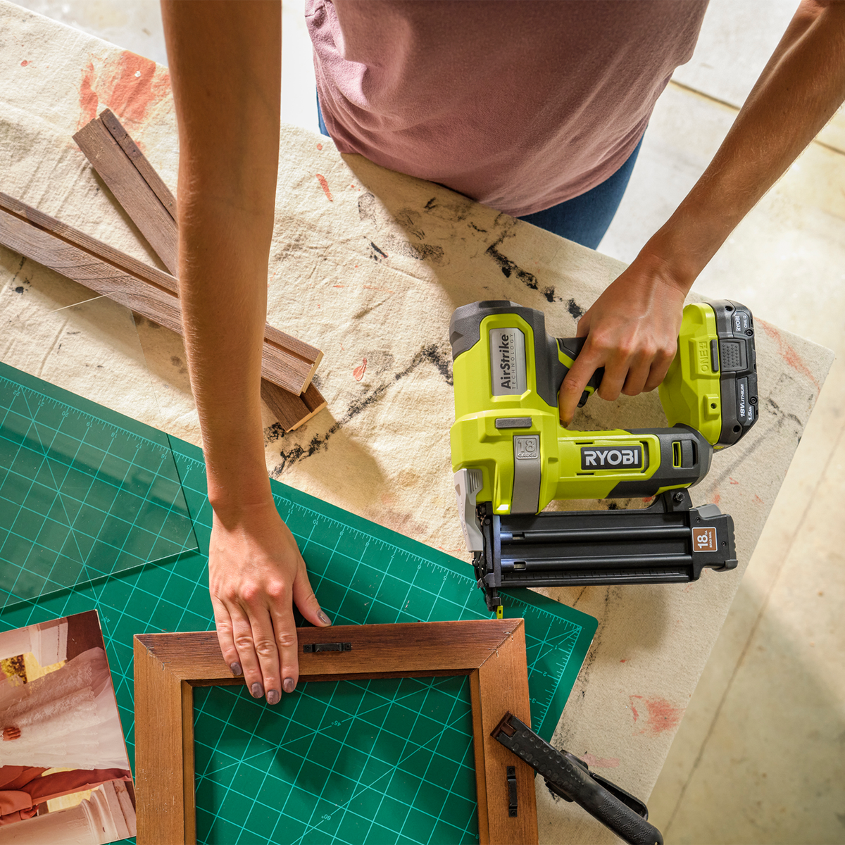 Ryobi 18V ONE+ 18GA Brad Nailer Tool Only - 105 Capacity - Airstrike Technology - SuperSaverAU - view 3
