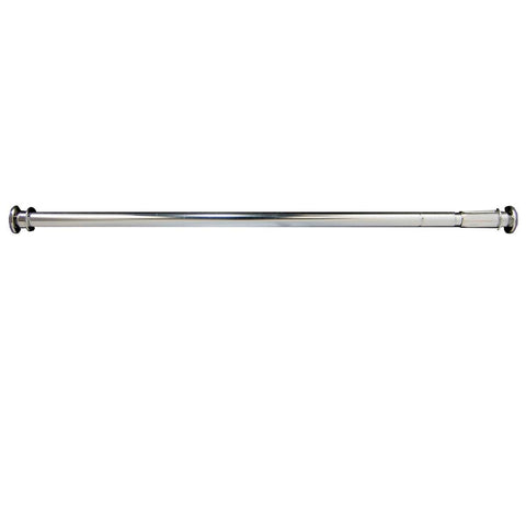 Handi Homes Aluminium Extenda Rail 70-120cm Chrome Self-Supporting - SuperSaverAU - view 1