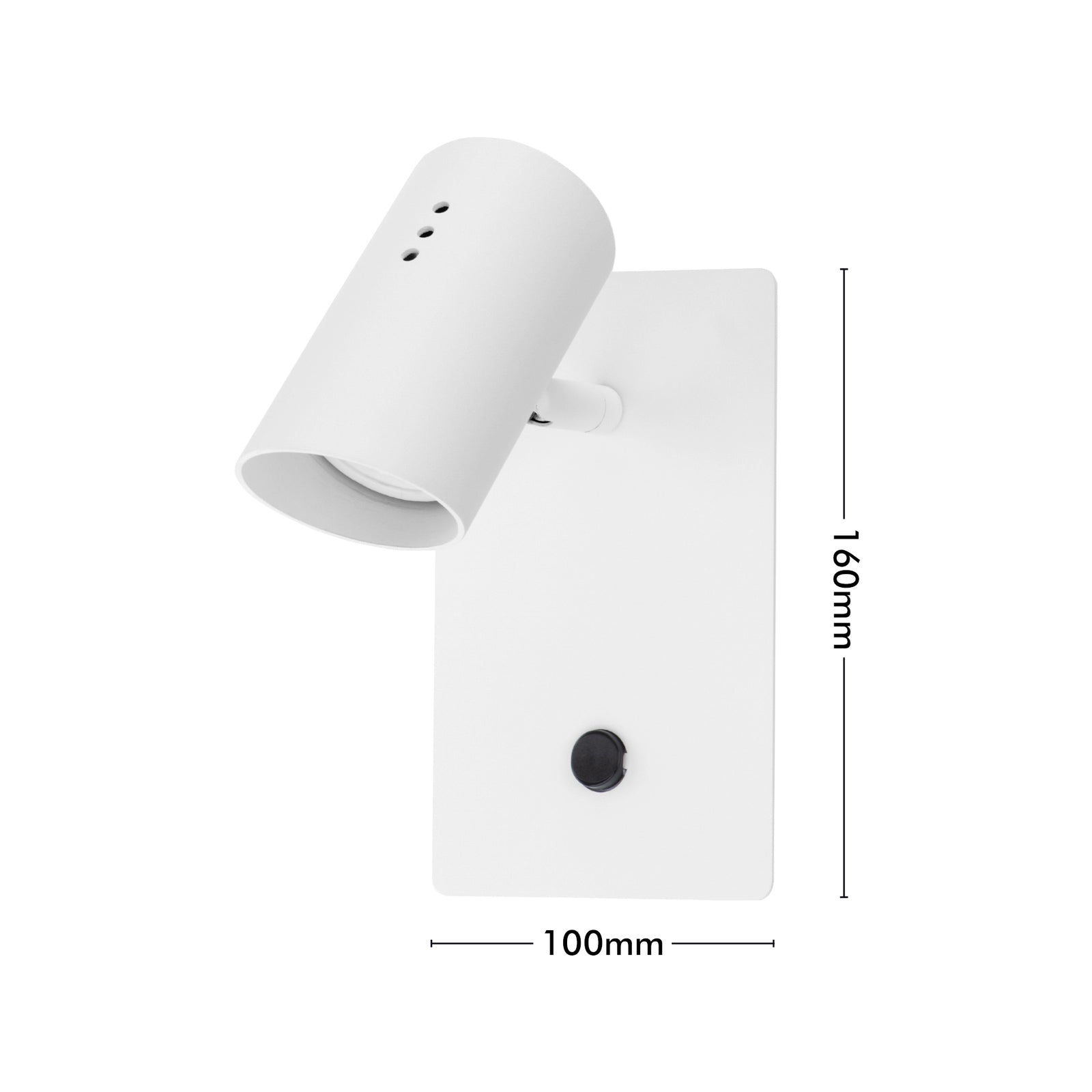 Verve Design Sirius 5W GU10 Wall Light White Adjustable AWL211WH