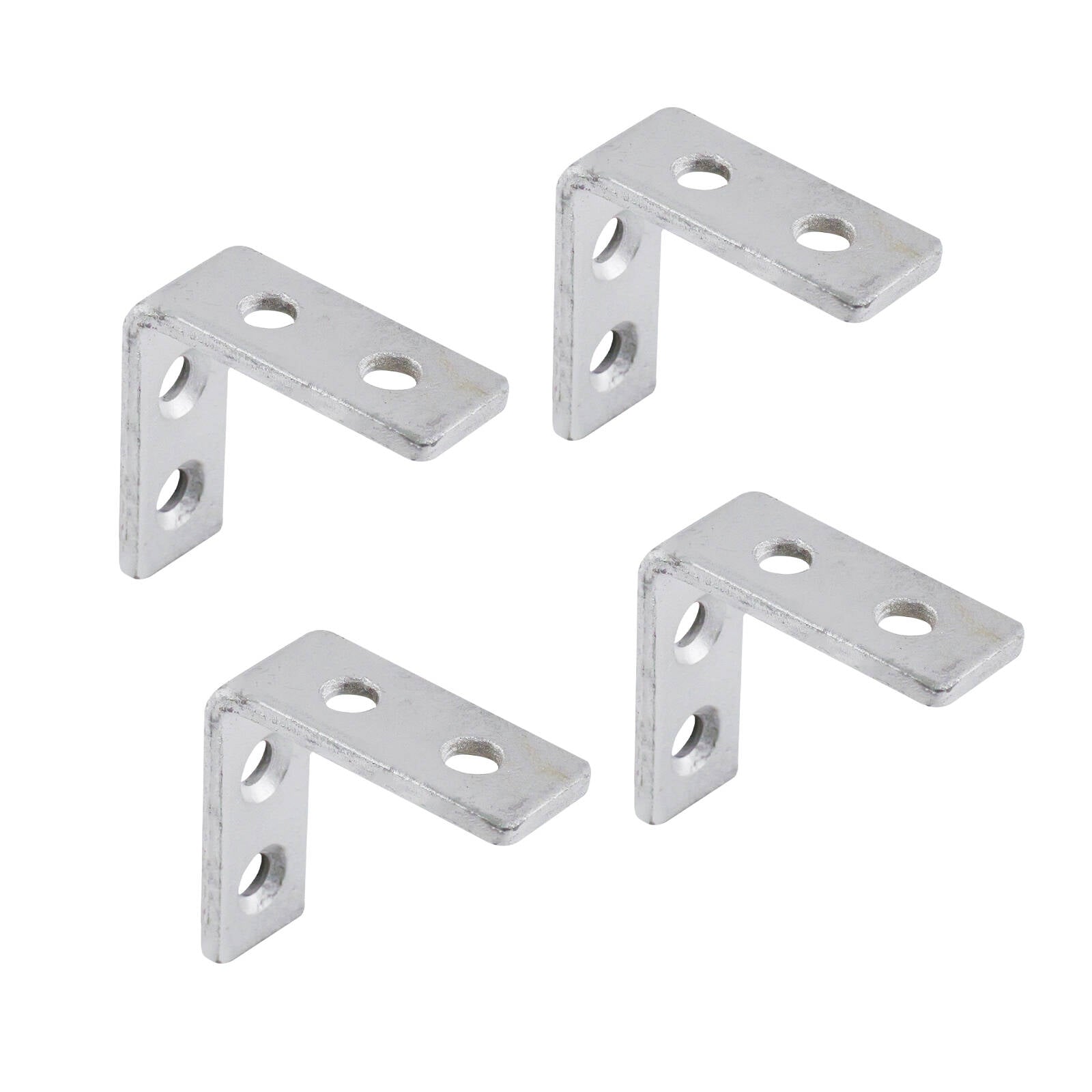 Carinya 50 x 50mm Galvanised Steel Angle Bracket - 4 Pack