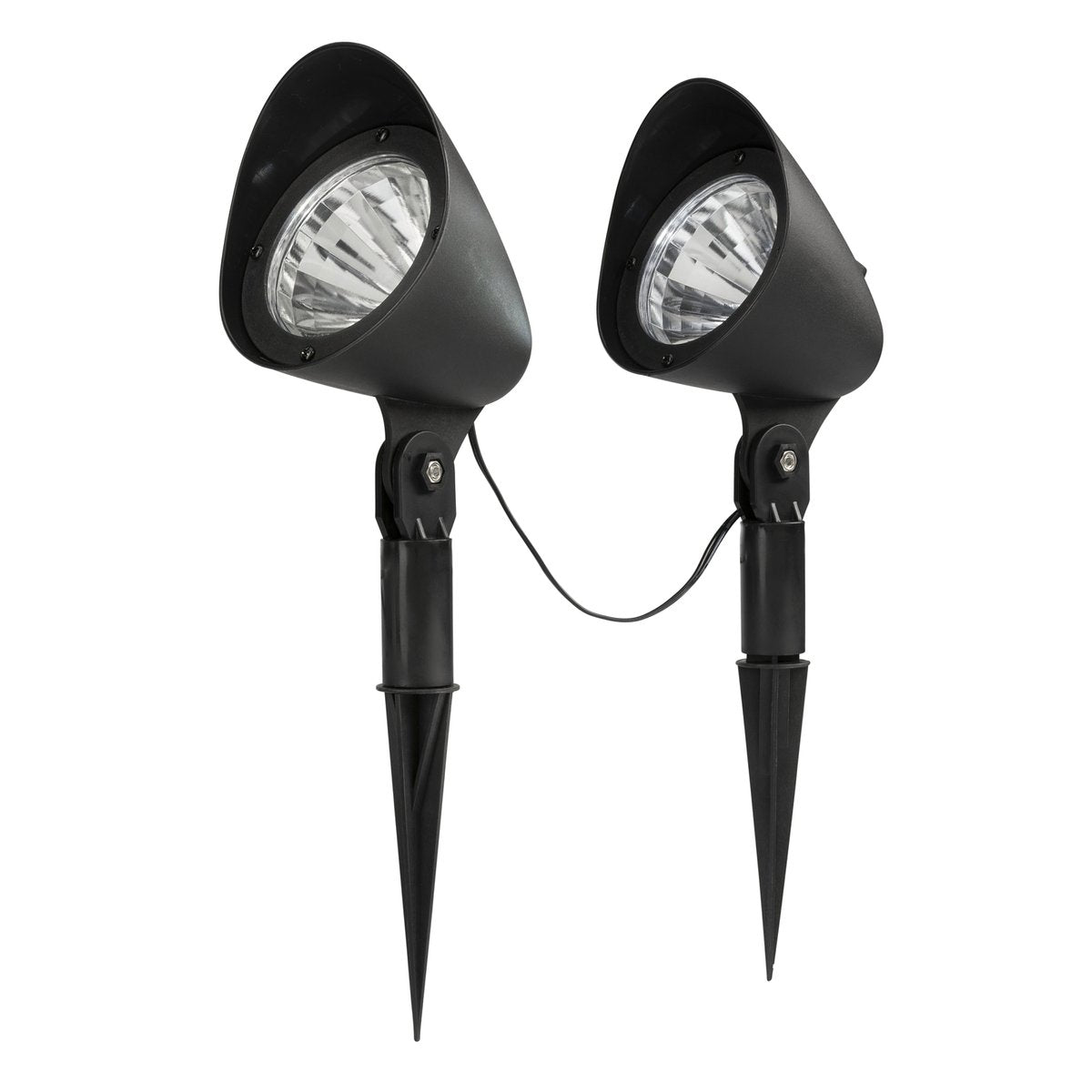 Brilliant Westbury LED Low Voltage DIY Garden Light Kit 4 Pack 12V Black