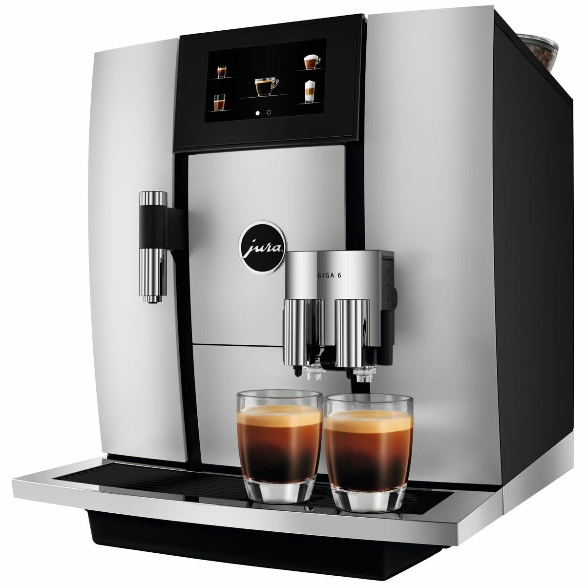 Jura Giga 6 automatic coffee machine - twin ceramic disc grinders - 4.3-inch touchscreen - 15357