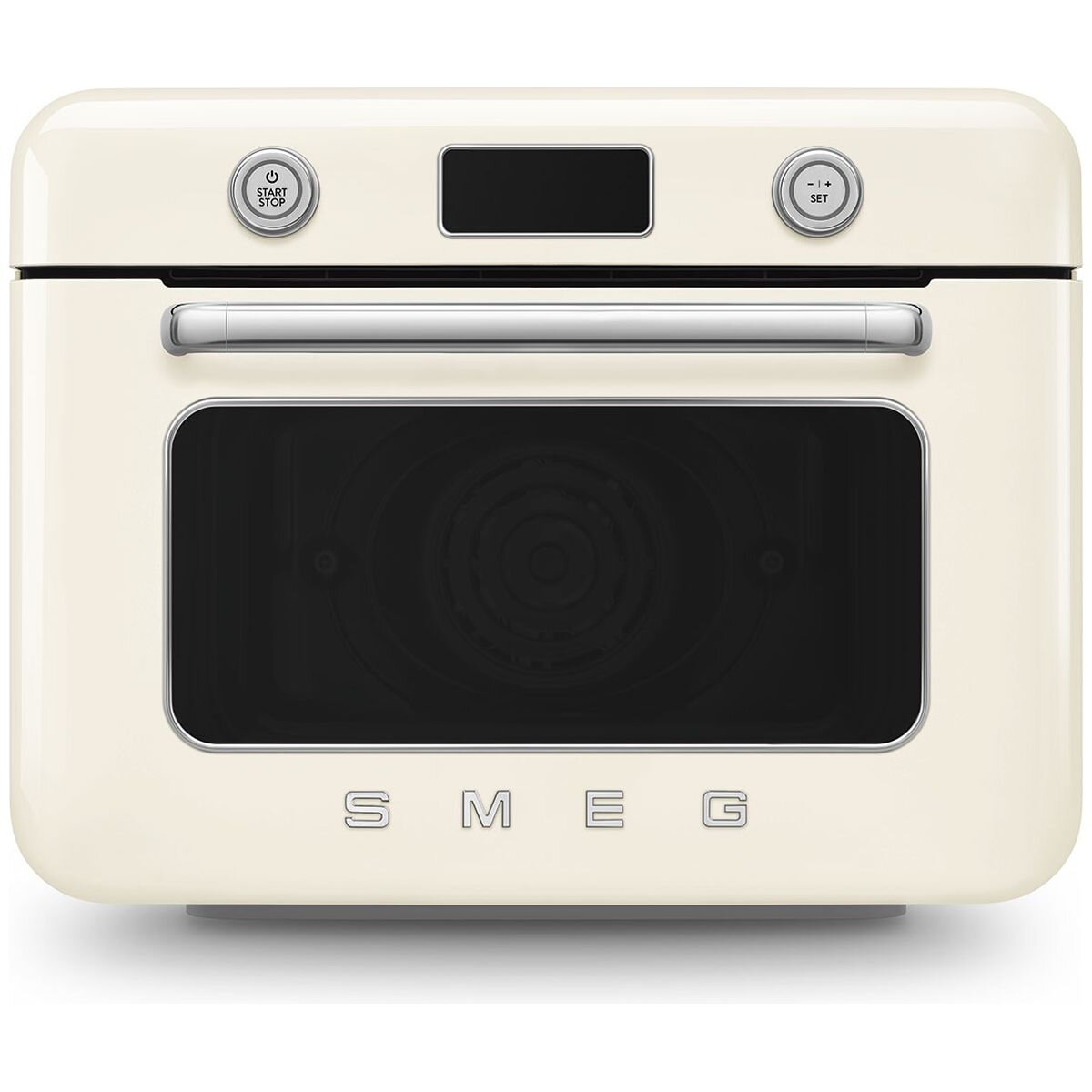 Smeg Retro Style Benchtop Combi-Steam Oven 30L - Adjustable Humidity, Cream Finish - COF01CRAU