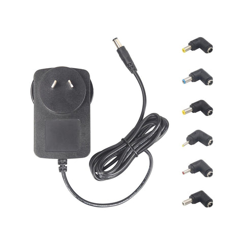 Antsig 5V 2.5A Power Supply with Plug Adaptors - Multiple Connectors - Lightweight - SuperSaverAU - view 1