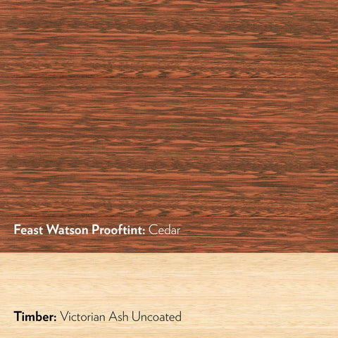 Feast Watson 250ml Cedar Prooftint Oil Based Interior Wood Stain