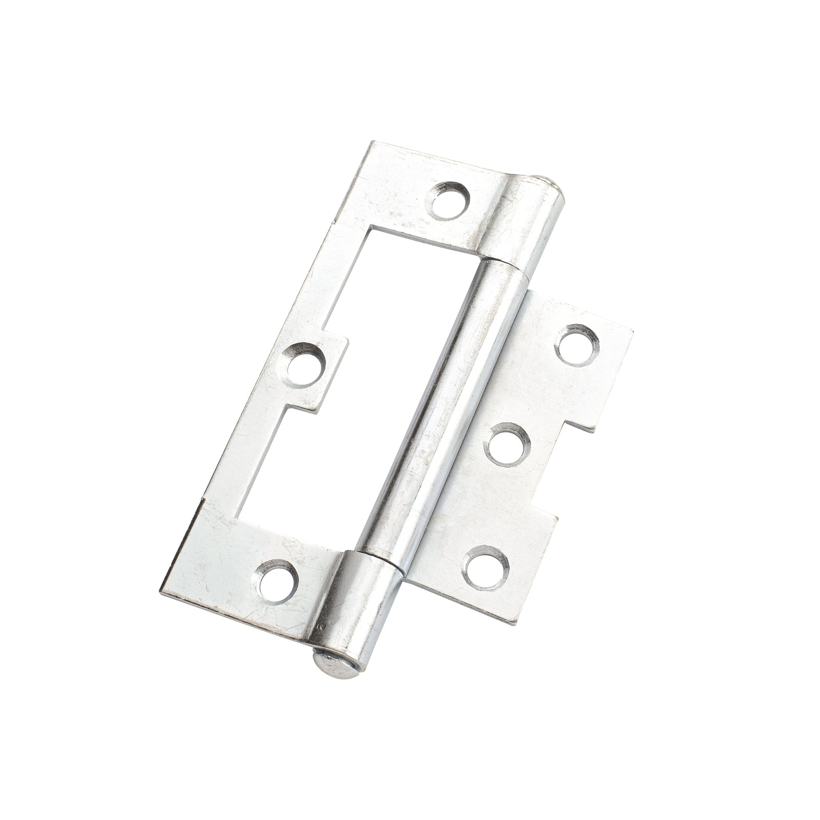 Lane 100mm Zinc Plated Non-Mortise Fixed Pin Hinge - 20 Pack