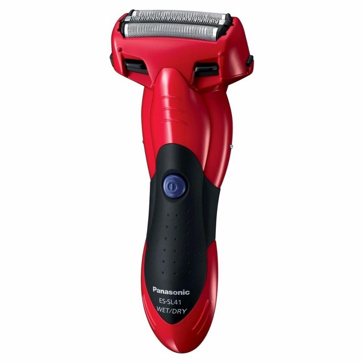 Panasonic 3-blade wet and dry men's shaver - charging stand included, red finish - ES-SL41-R541