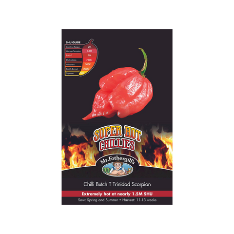 Mr Fothergill's Chilli Butch T Trinidad Scorpion Seeds