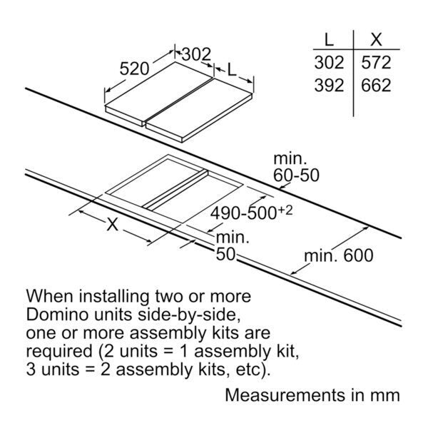 Siemens Stainless Steel Connecting Strip - Suits Siemens Domino Products, Made in Spain - HZ394301