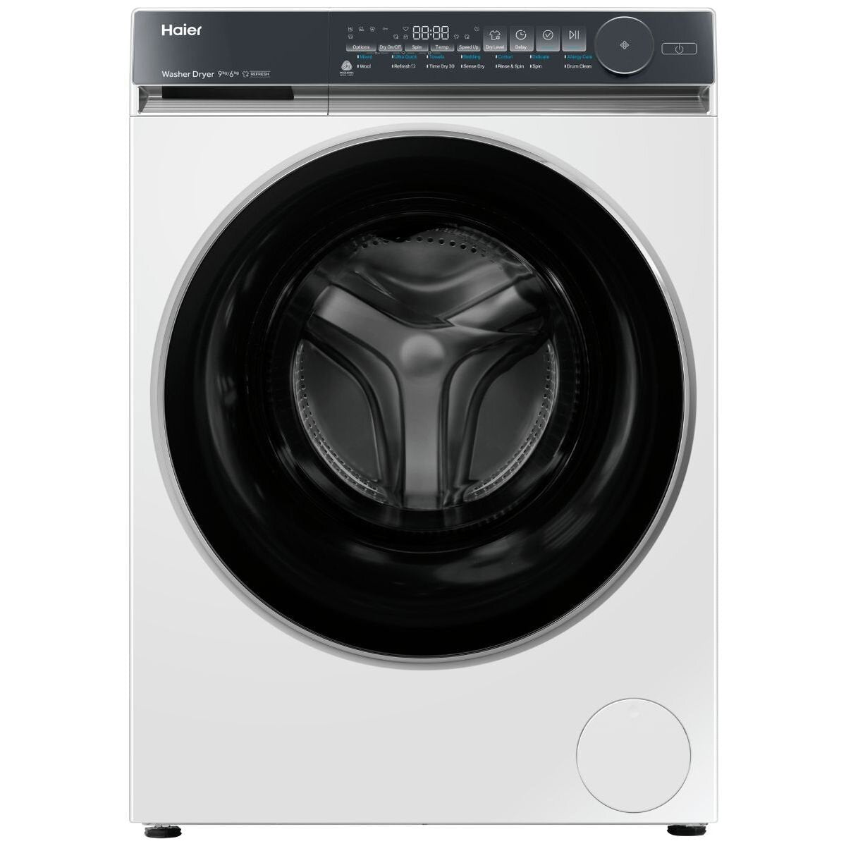 Haier 9kg + 6kg Series 500 Front Load Washer Dryer Combo - Steam Refresh - White - HWD9060MW1