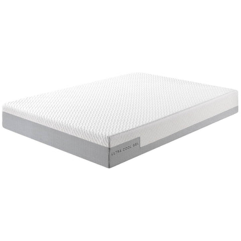 Zinus 20cm Double Cloud Cool Memory Foam Mattress - 7-Zone Support, Air-Cool Cover - AU-MFGNCA-08D