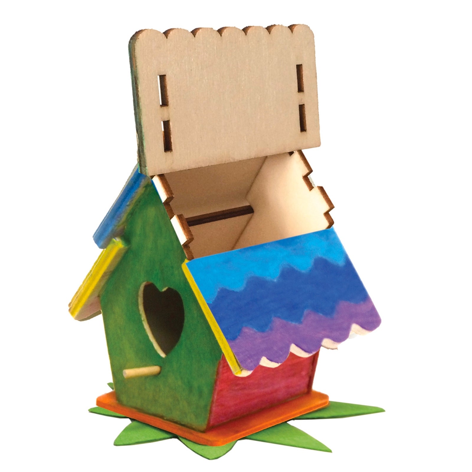 Boyle Crafty Kits Birdhouse Storage Box 90mm x 115mm Plywood