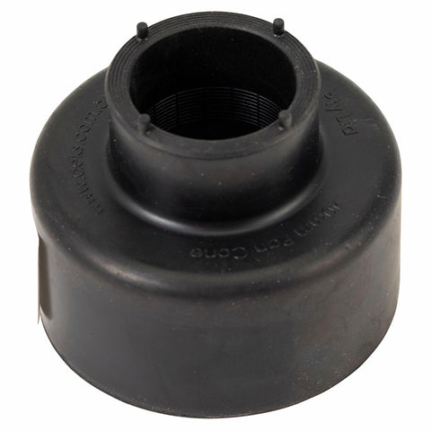 Deks 40mm Black EPDM Rubber Pan Flush Cone