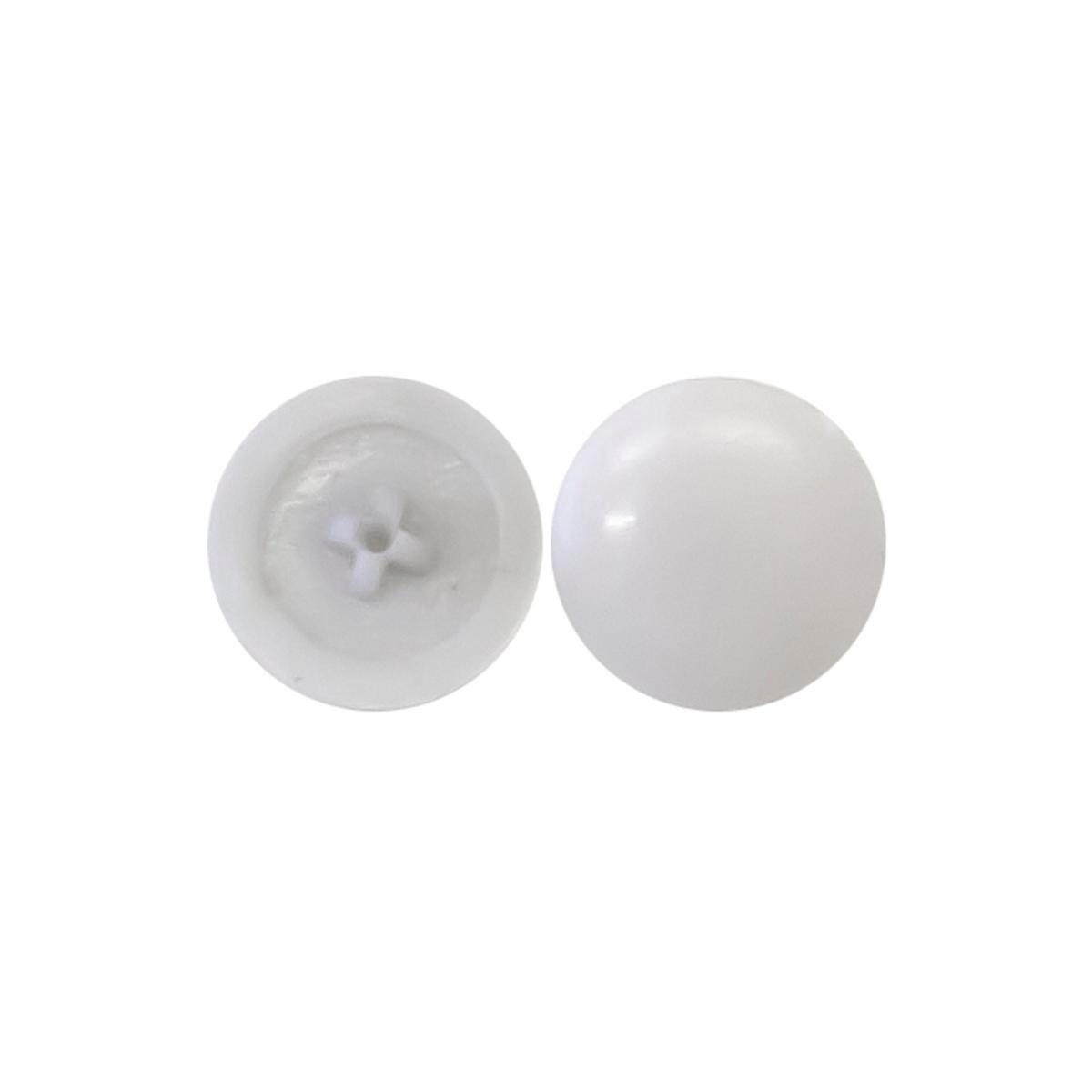 Kaboodle Push On Screw Caps 100 Pack - White Plastic - Easy To Use - SuperSaverAU - view 1