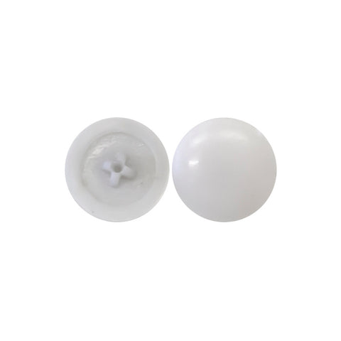Kaboodle Push On Kitchen Screw Caps White Plastic - 100 Pack