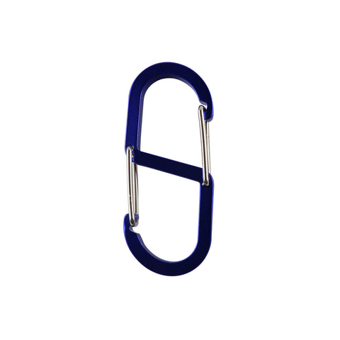 Key Essentials Key Ring Carabiner with 2 Steel Gates 70mm Assorted