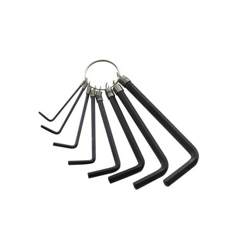 Craftright 8 Piece Metric Hex Key Set 1.5-6mm, Chrome Vanadium Steel