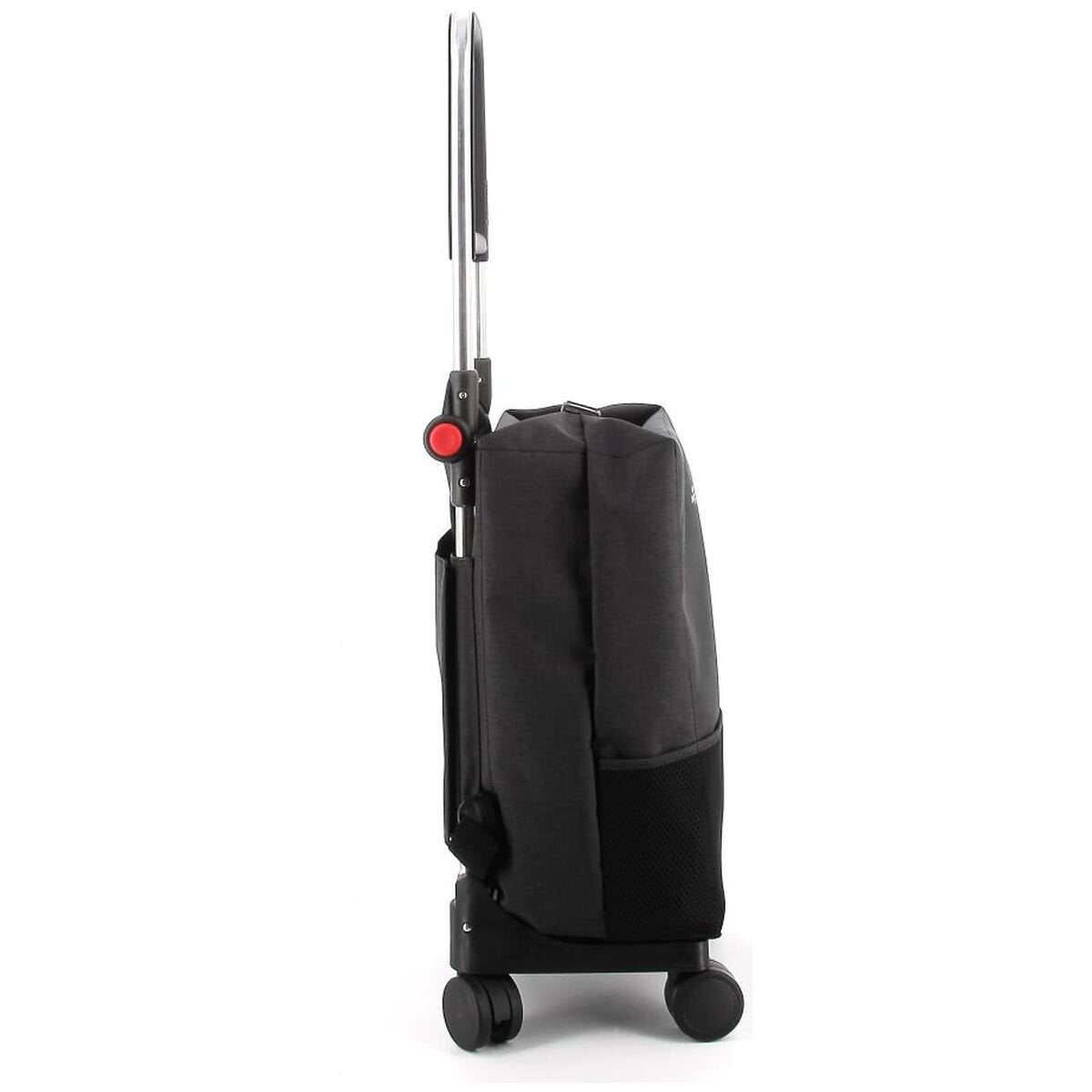 Rolser One Tweed TShop 4 wheel swivelling trolley and backpack - 27L - Black - R-ONE001-1023