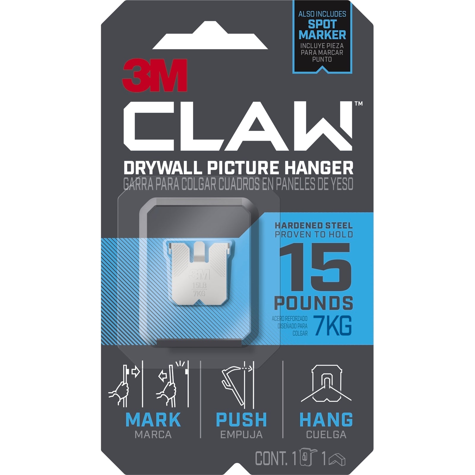 3M Claw™ Picture Hanger 1 Pack - SuperSaverAU - view 1