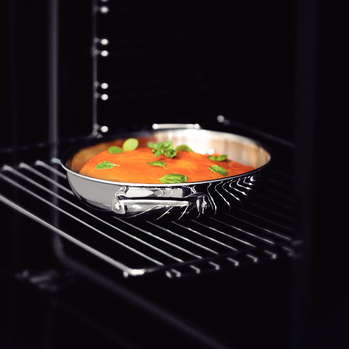 Tramontina Grano 20cm Double-Handled Frying Pan - Tri-Ply Clad - Induction Compatible - 62152201