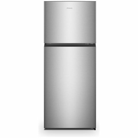 Hisense 424L Top Mount Fridge - Steel Silver - Inverter Technology - Multi Air-Flow - 4 Star Rating - HRTF424S