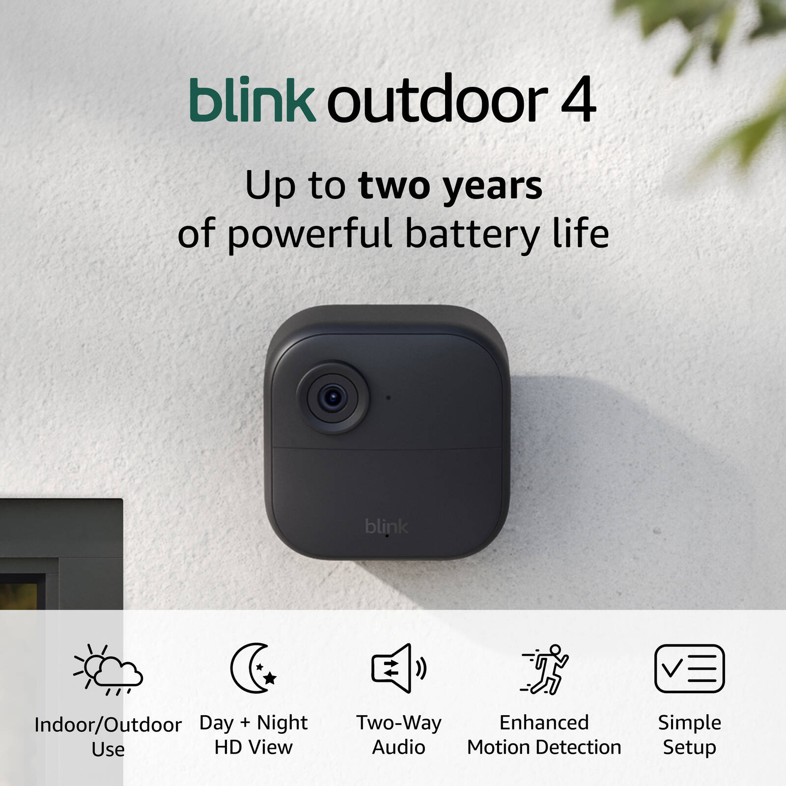 Blink Outdoor 4 Wireless Security Add-On Camera