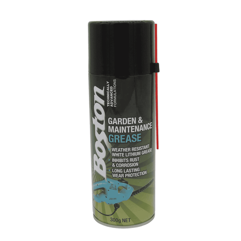 Boston Garden Maintenance Grease Spray 300g Aerosol Lubricant