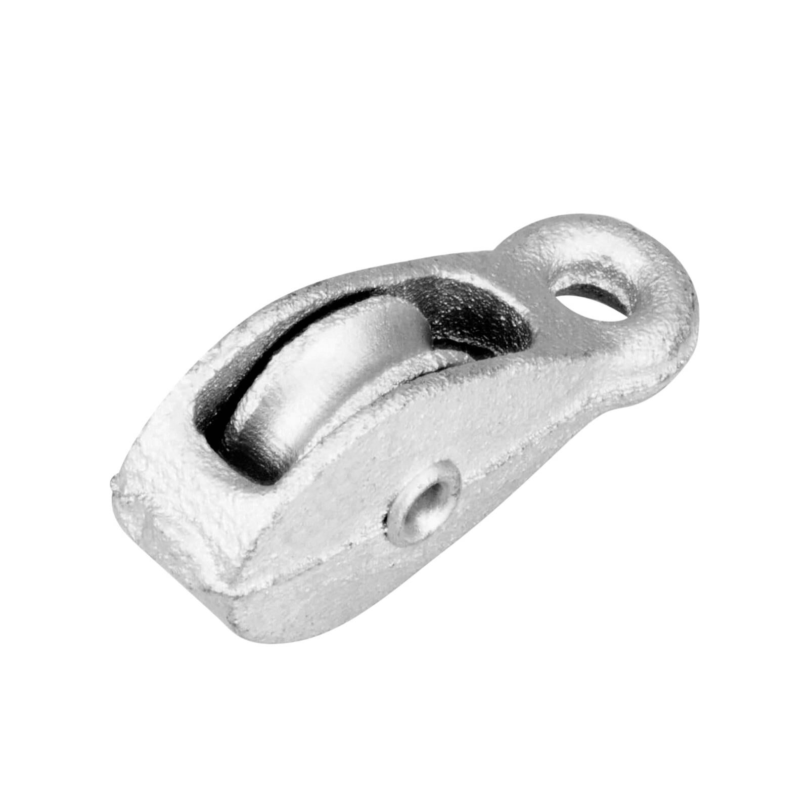Pinnacle 20mm Galvanised Steel Awning Pulley - 50kg Rated Single Sheave