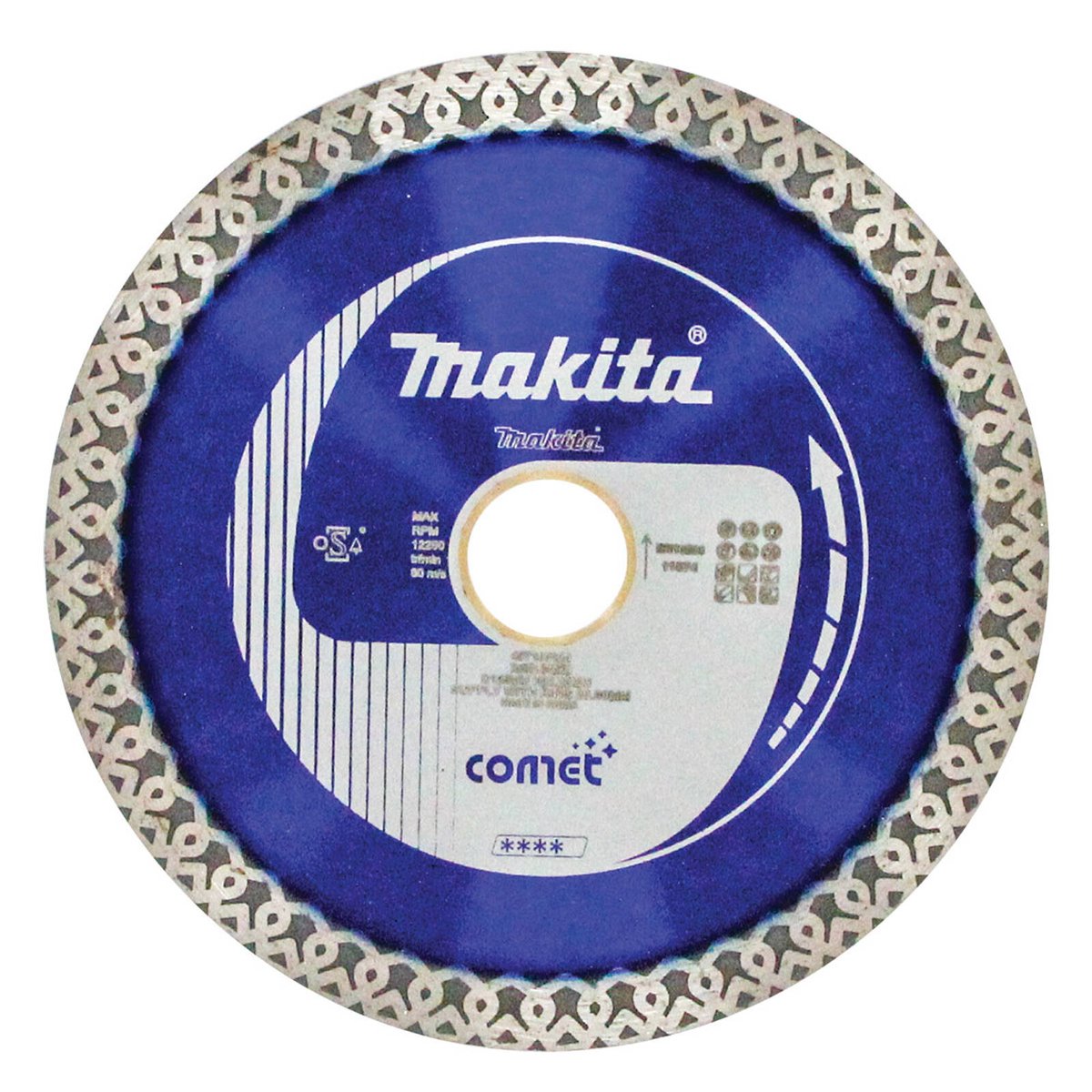 Makita Diamond Blade U Thin B 39780 - 125mm x 22mm - Precision Cutting Tool - SuperSaverAU - view 1