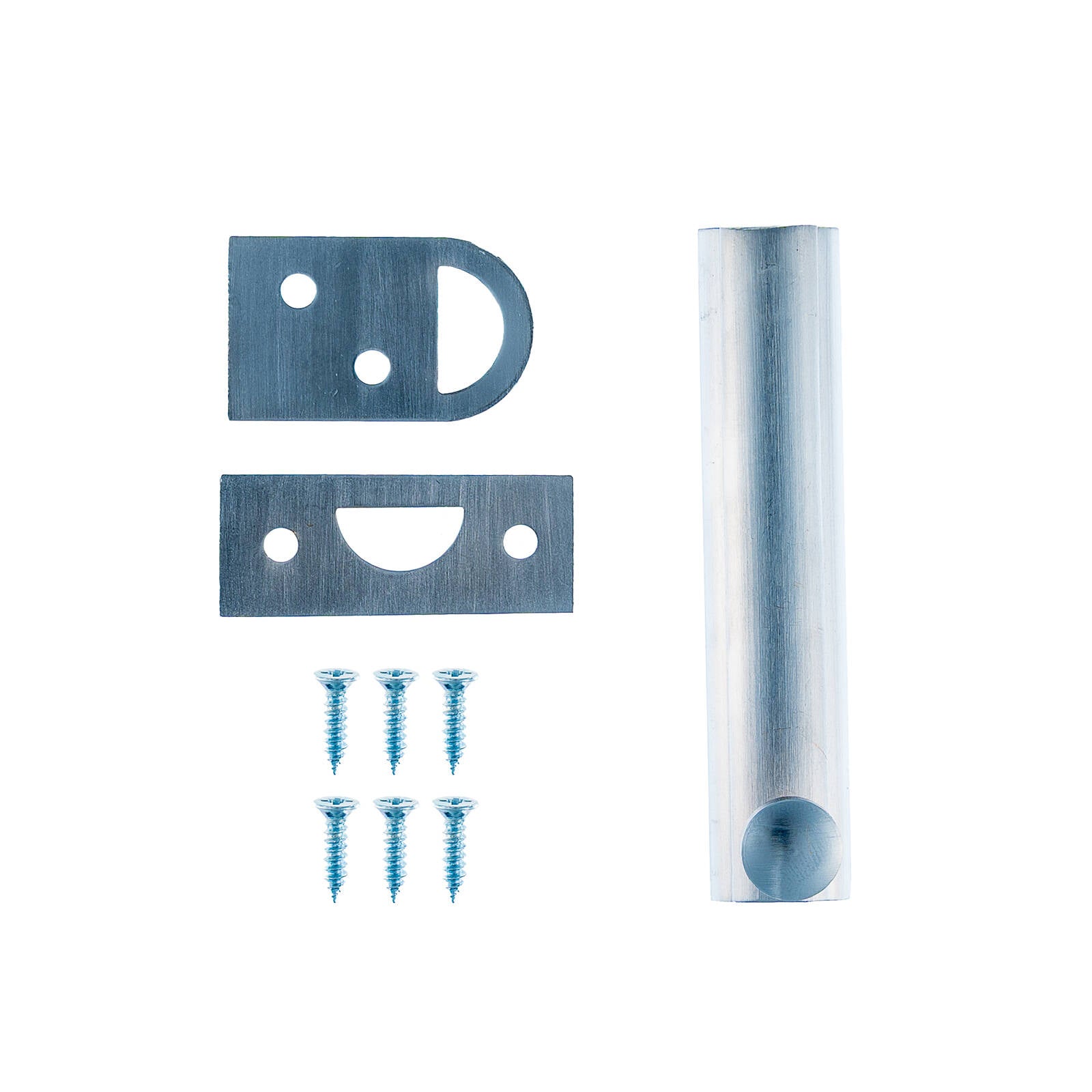 Taskmaster 75mm Satin Chrome Solid Brass Surface Bolt