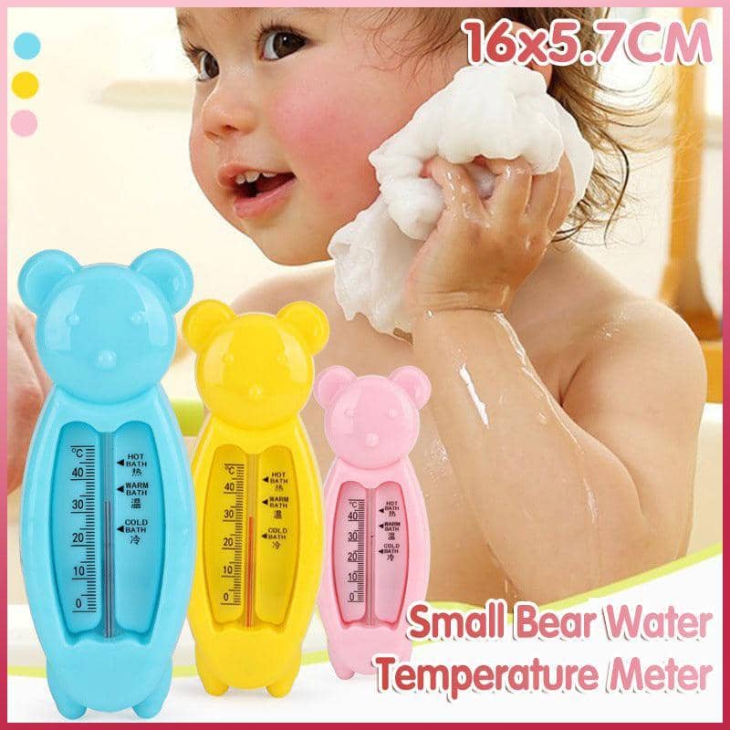 Baby Bath Thermometer, Floating Bear Design - Yellow - view 2