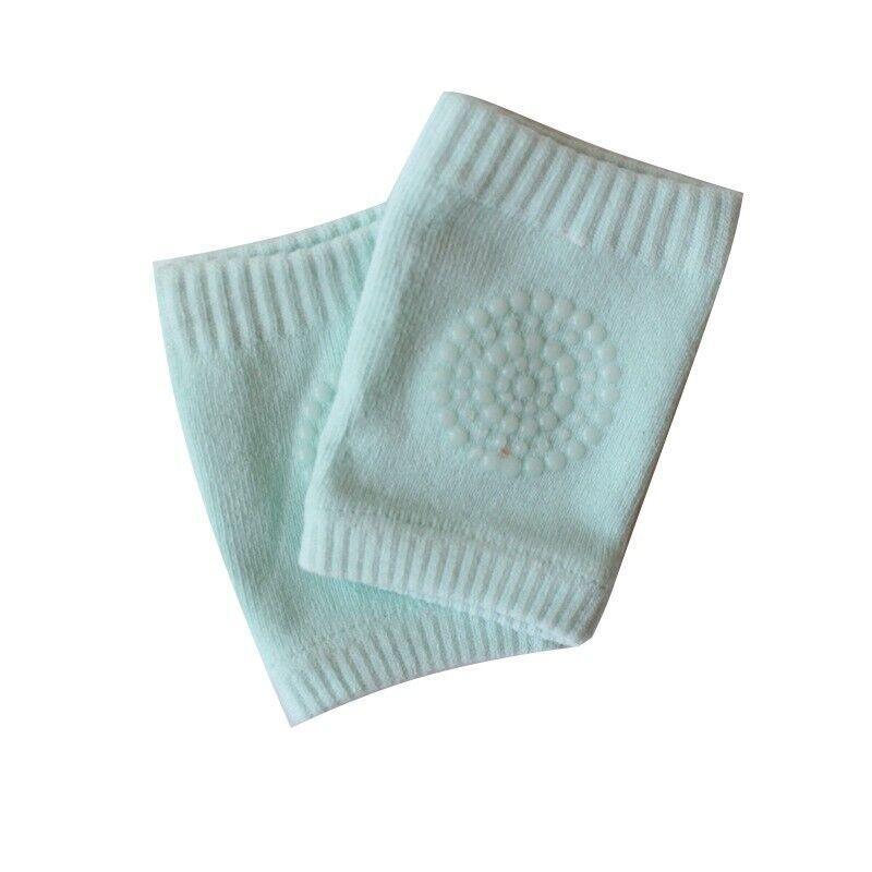 Baby Crawling Knee Pads Soft Cotton Protectors - Green