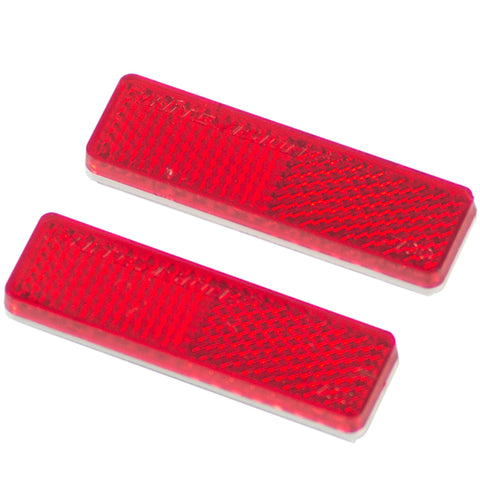 Goliath Red Reflector 70 x 25mm Plastic
