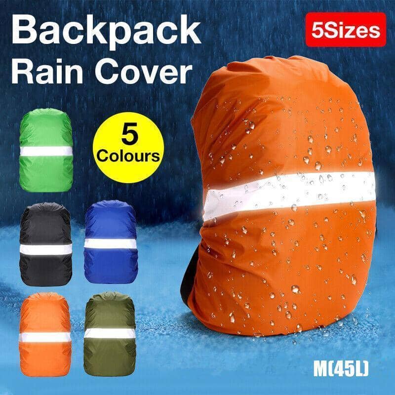 Backpack Rain Cover, Waterproof, Medium 45 L - Army Green - view 2