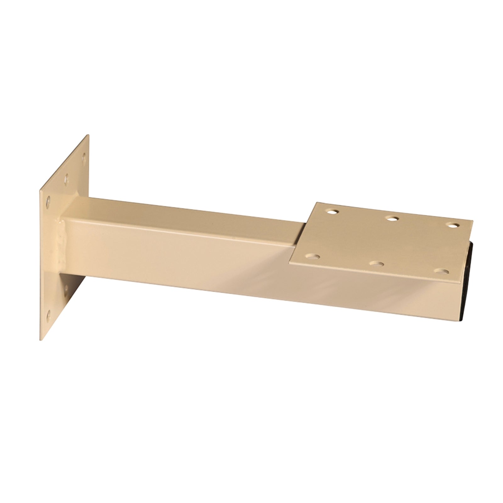 Sandleford Cream Wall Mount Letterbox Post Galvanised Steel 250mm