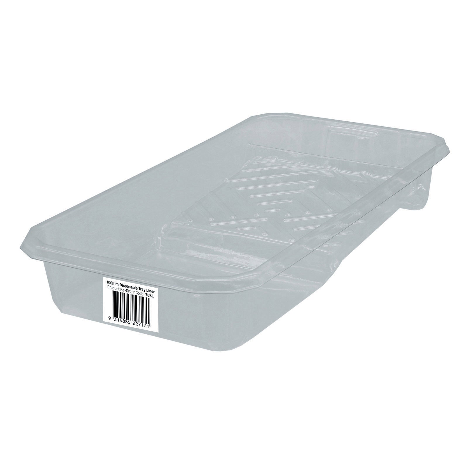Uni-Pro 100mm Clear Plastic Paint Tray Liner