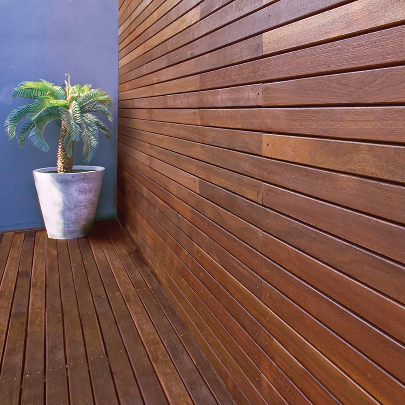 Intergrain Nature's Timber Oil Merbau 4L - Oil Based, UV Resistant Exterior Decking & Cladding