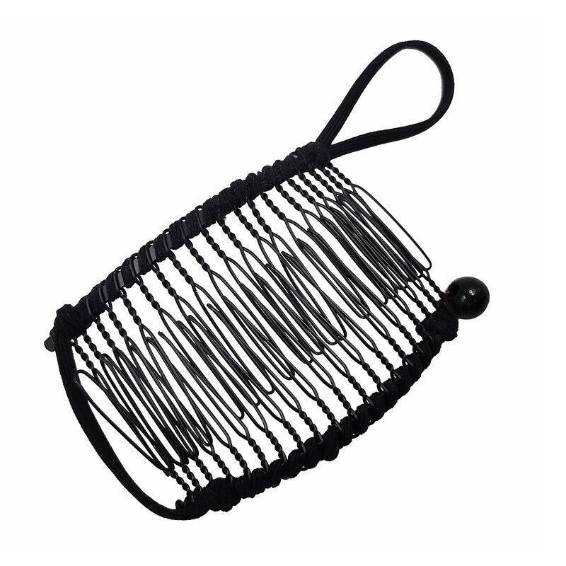 Banana Hair Clip, Double Comb, 7.5 x 4 cm - 20 Teeth