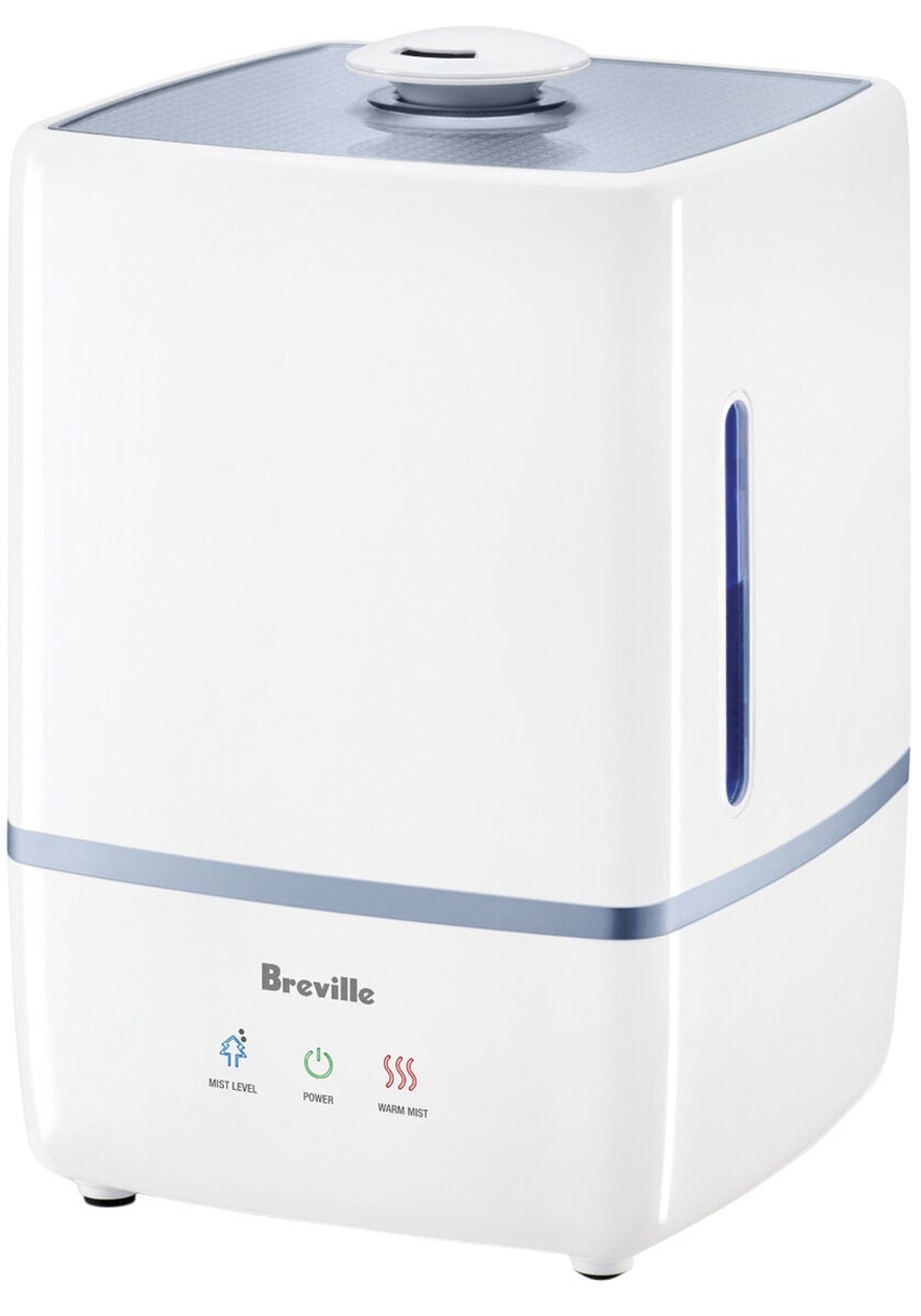Breville Easy Mist humidifier - 5L removable tank, cool and warm mist, aromatherapy option - LAH300WHT