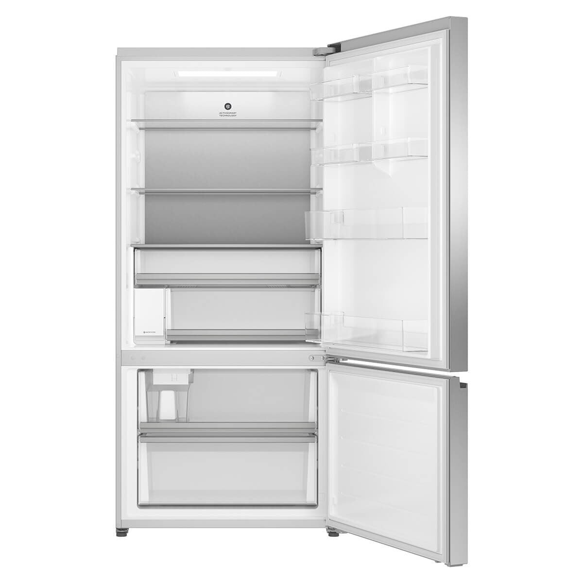Fisher & Paykel Series 5 515L Bottom Mount Fridge - Ice and Water, Stainless Steel - RF505BRNUX1