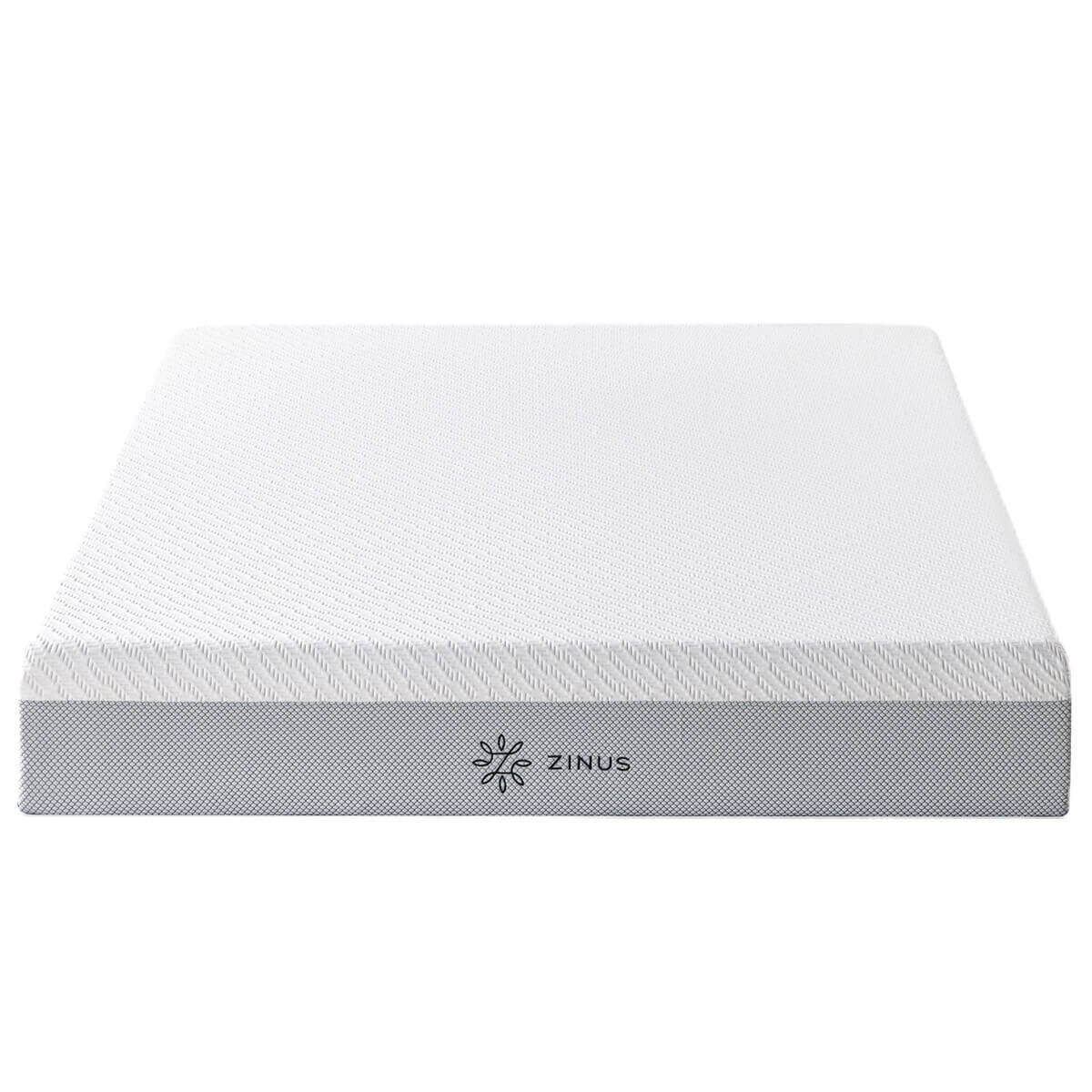 Zinus Queen 25cm Memory Foam Cooling Mattress - 7-Zone Support - AU-MFGNCA-10Q