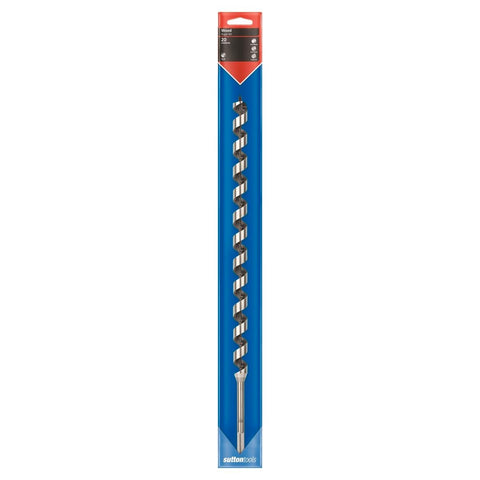 Sutton Tools Long Auger Bit 500 x 20mm Steel Timber Drilling
