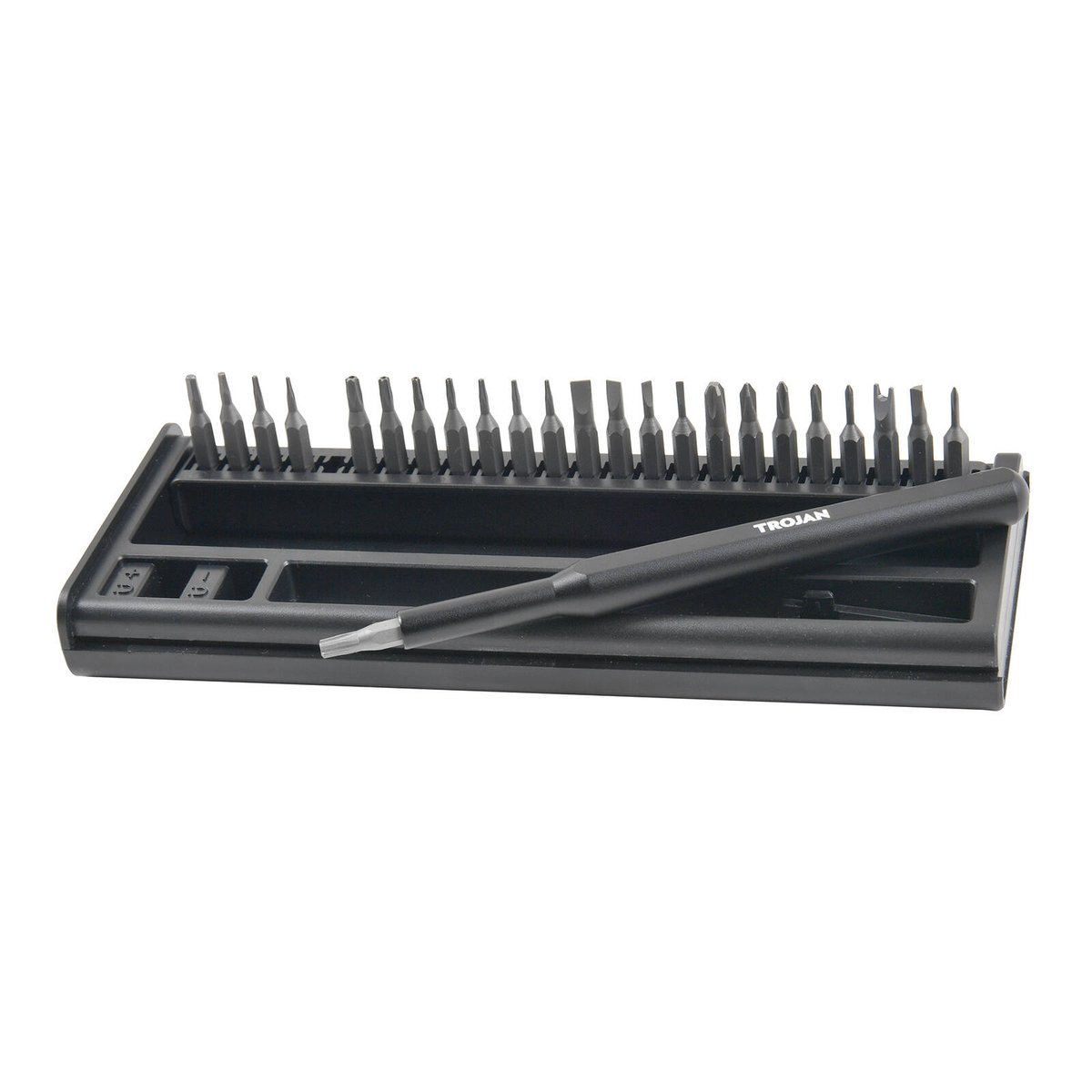 Trojan 25pce Precision Screwdriver Set - 21mm x 180mm x 72mm - Durable Storage Case - SuperSaverAU - view 3