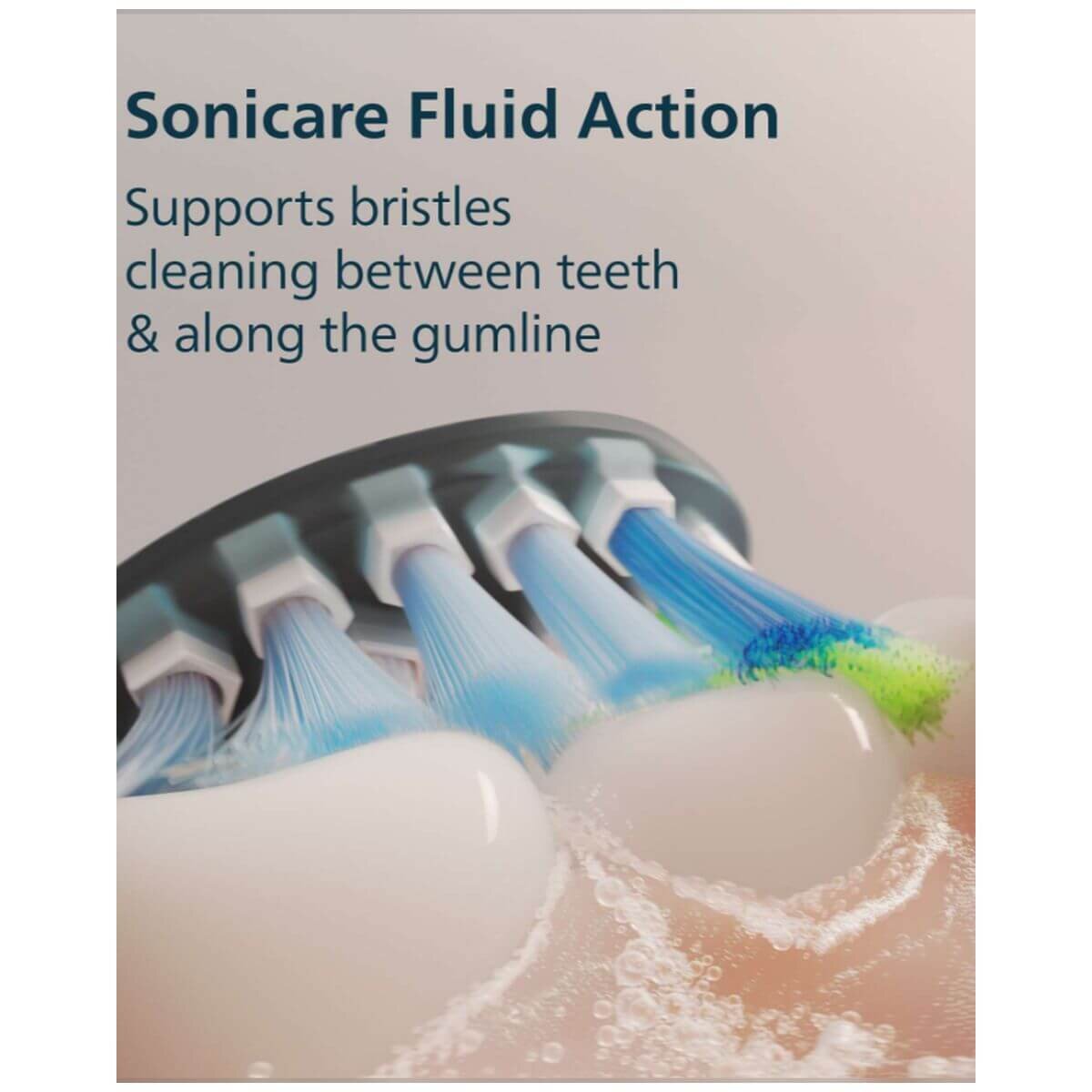 Philips Sonicare 5500 Electric Toothbrush - Navy, Clean and White Modes, Pressure Sensor - HX7113-04