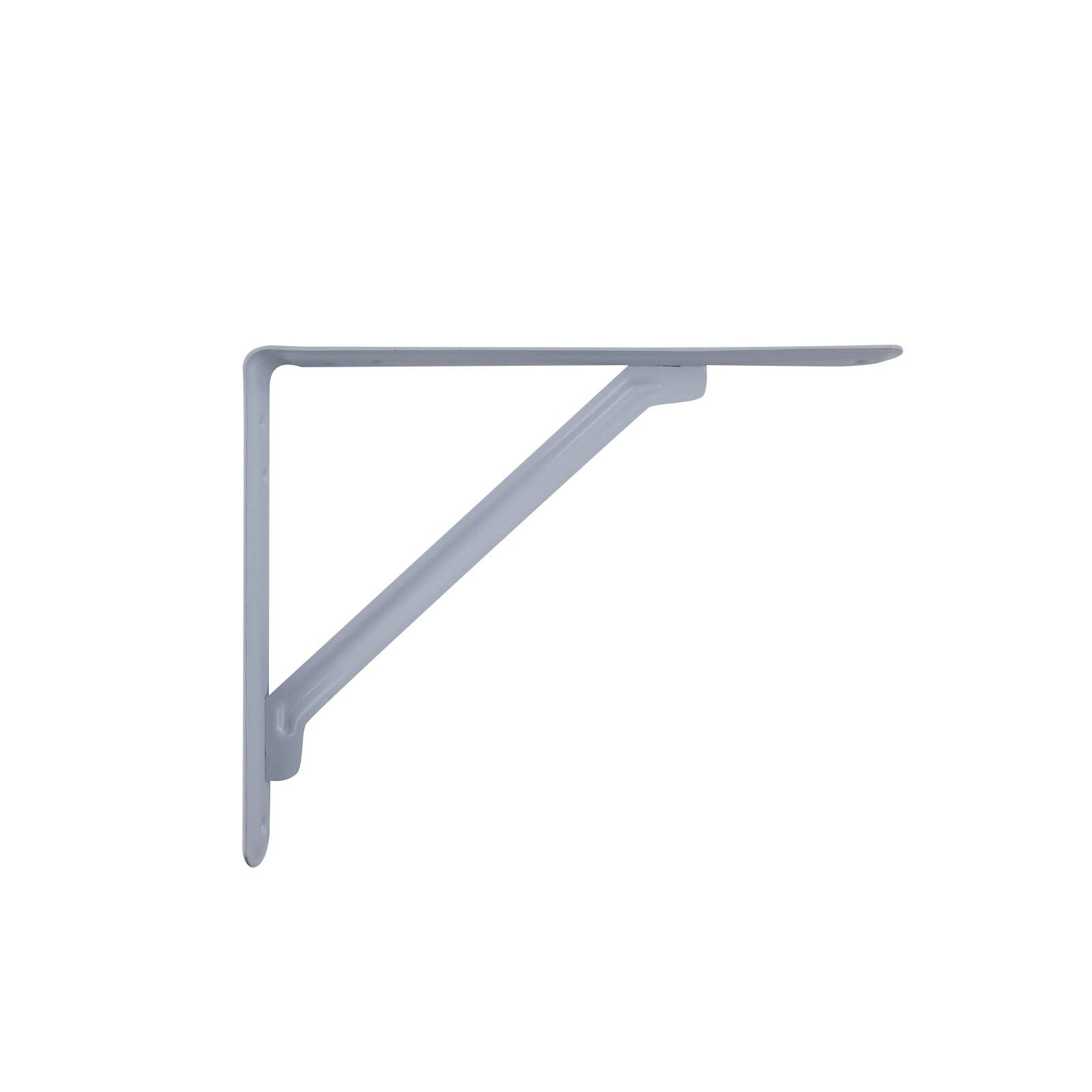 Carinya 250 x 200mm White Light Stayed Bracket, Powder Coated Steel, Multi-Orientation Wall Mount