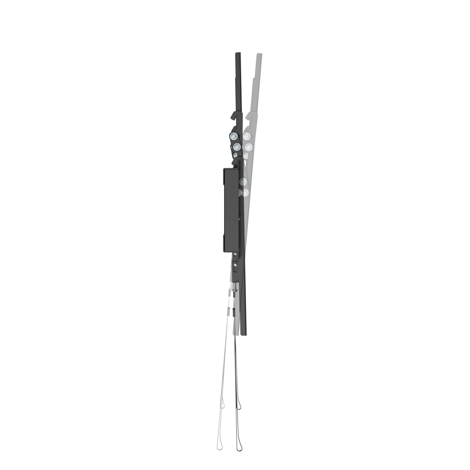 Practa 37-85" Variable Height Tilt TV Wall Mount Black PRWMTL