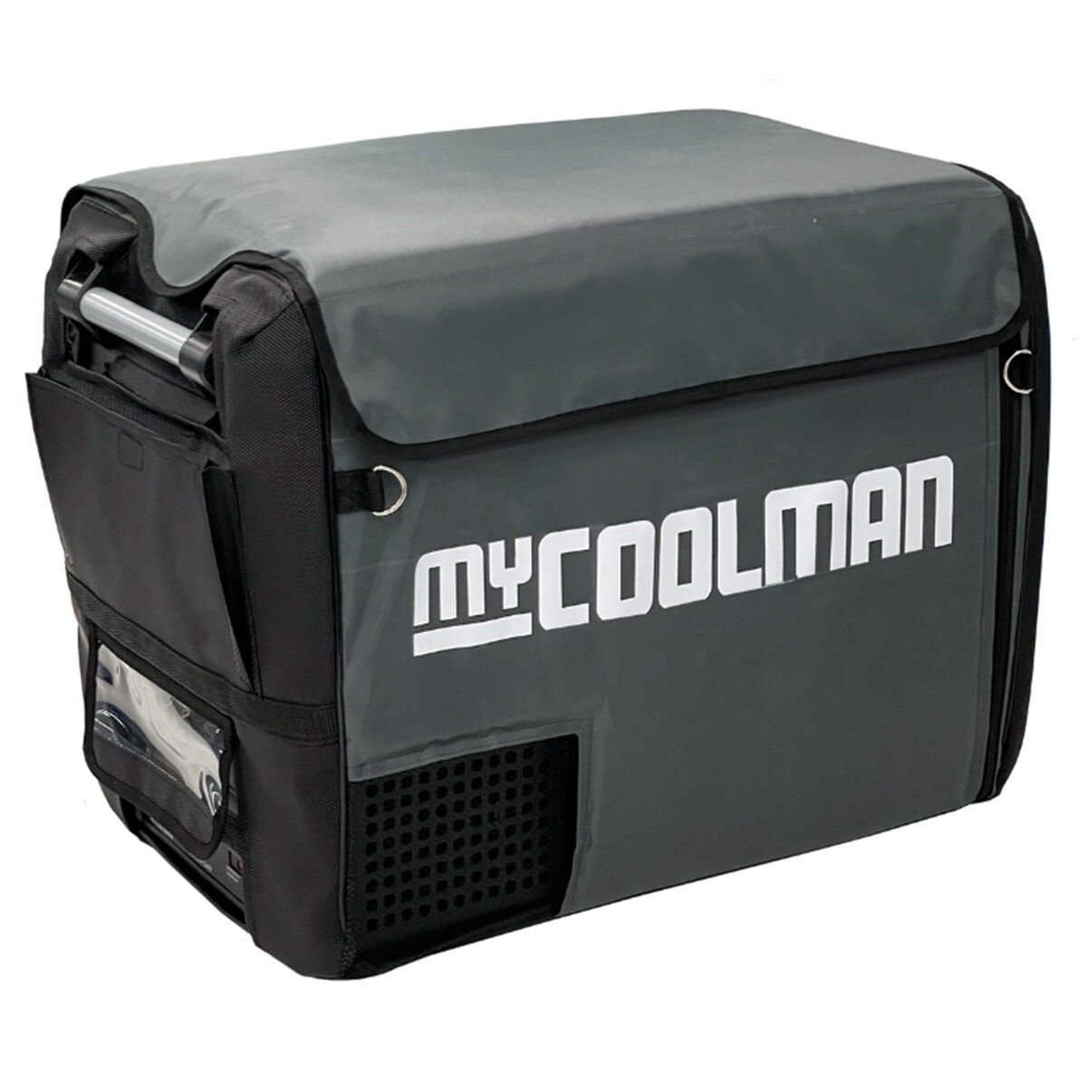 myCOOLMAN 47L The Roamer insulated cover - aluminium coated polyester insulation, grey - CEP47-COVER