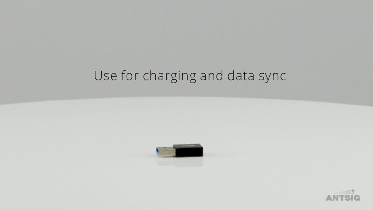 Antsig USB-C Socket to USB-A Plug Adaptor 3.0