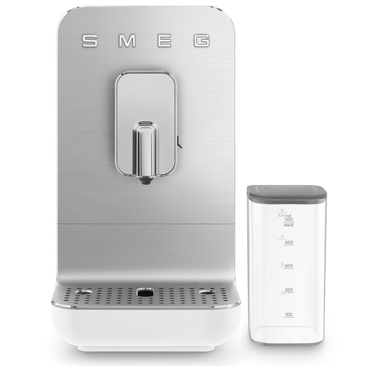 Smeg Automatic Coffee Machine with AutoMilk - 19-Bar Pump, Quick Clean, White - BCC13WHMAU